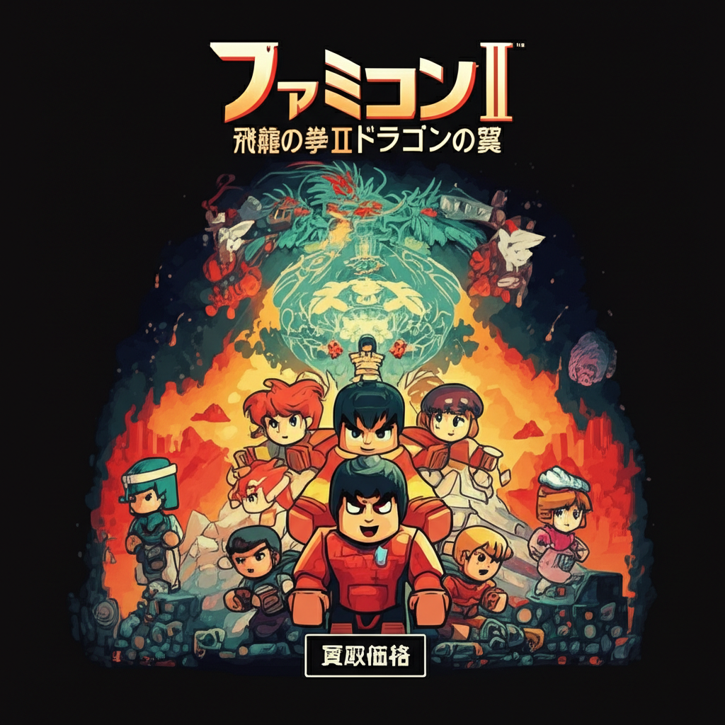 【ファミコン】飛龍の拳Ⅱドラゴンの翼を高く売るには？各社の買取価格相場を比較